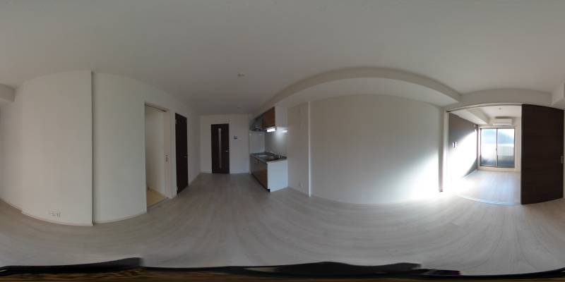 パノラマ画像洋室