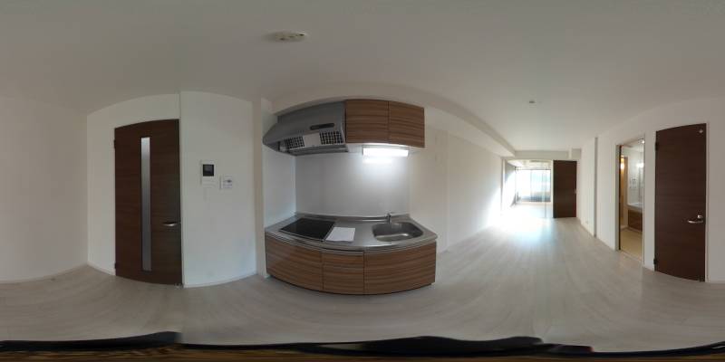 パノラマ画像キッチン