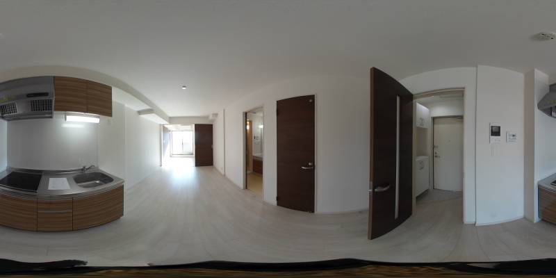 パノラマ画像キッチン