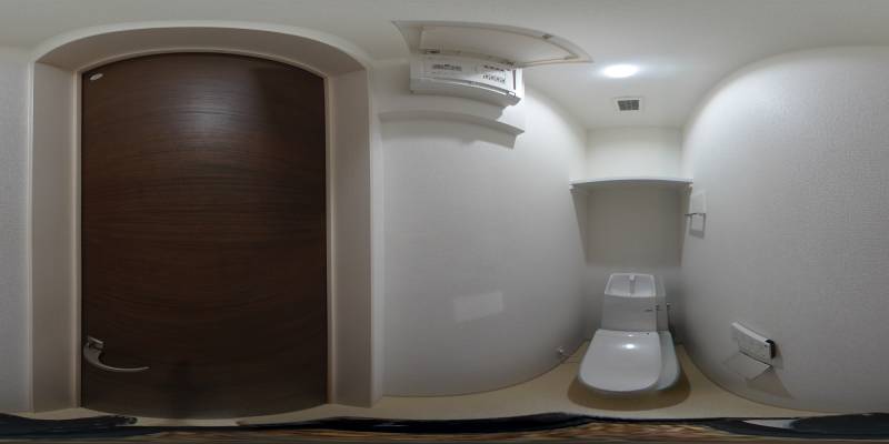 パノラマ画像トイレ