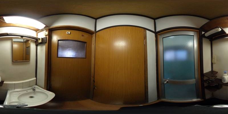 パノラマ画像洗面所