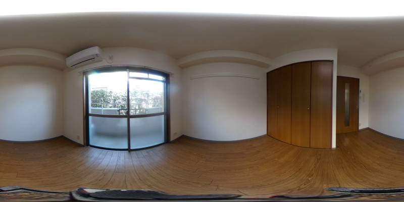 パノラマ画像洋室