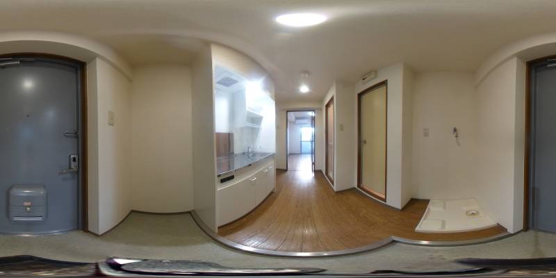 パノラマ画像玄関