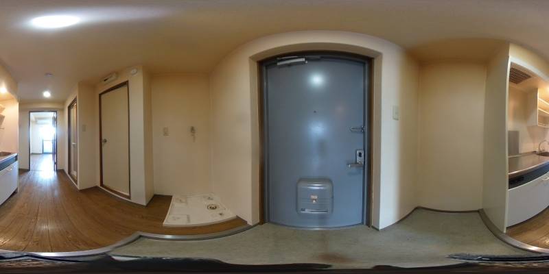 パノラマ画像玄関