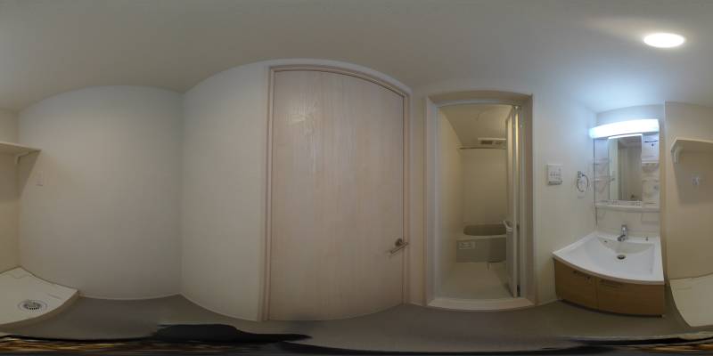 パノラマ画像洗面所