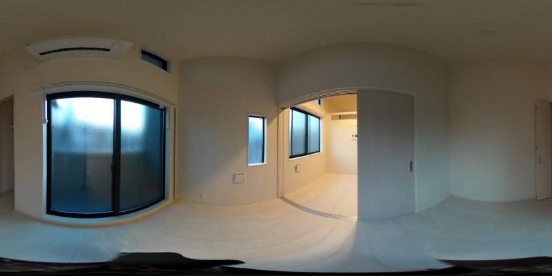 パノラマ画像洋室