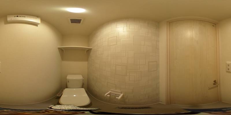 パノラマ画像トイレ