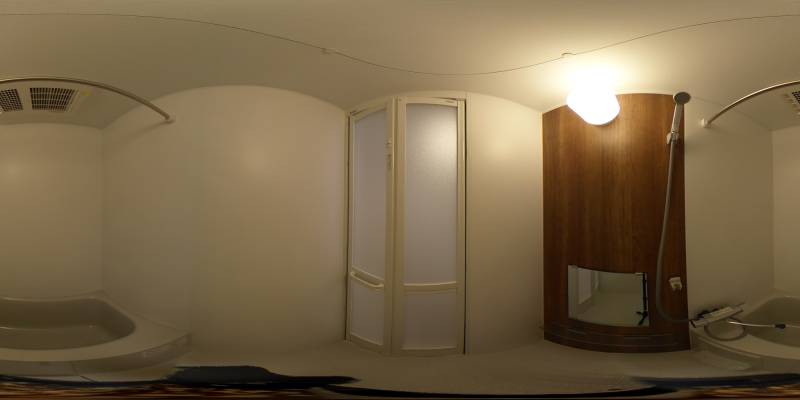 パノラマ画像バスルーム