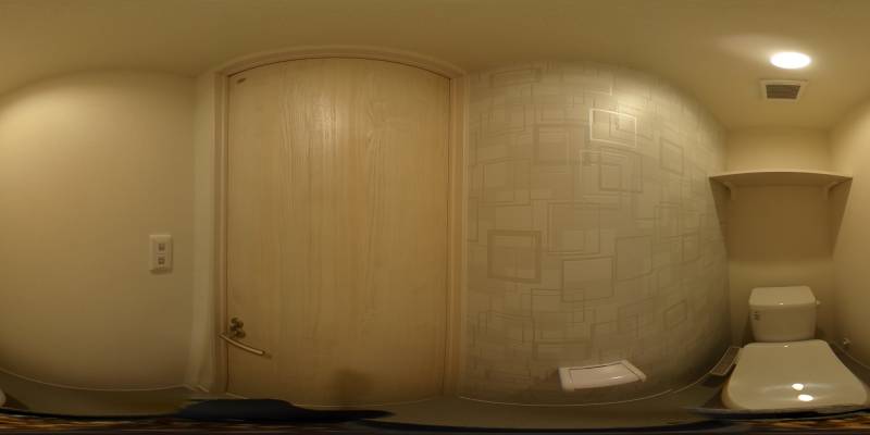 パノラマ画像トイレ