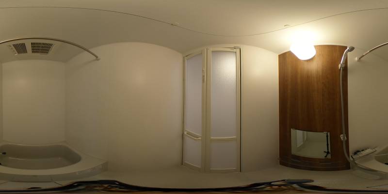 パノラマ画像バスルーム