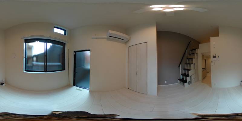 パノラマ画像洋室