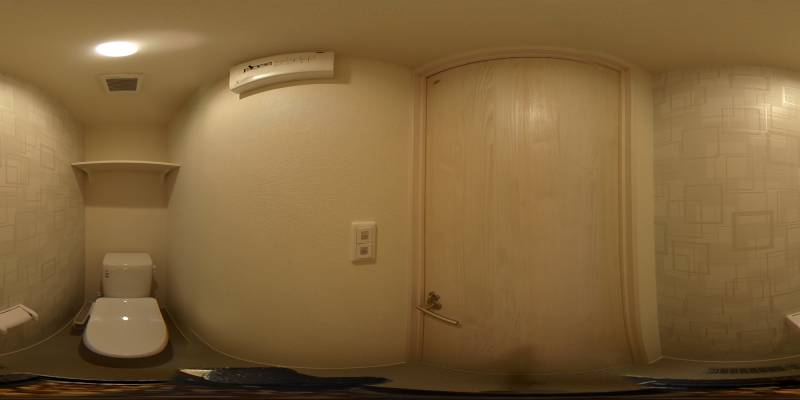 パノラマ画像トイレ