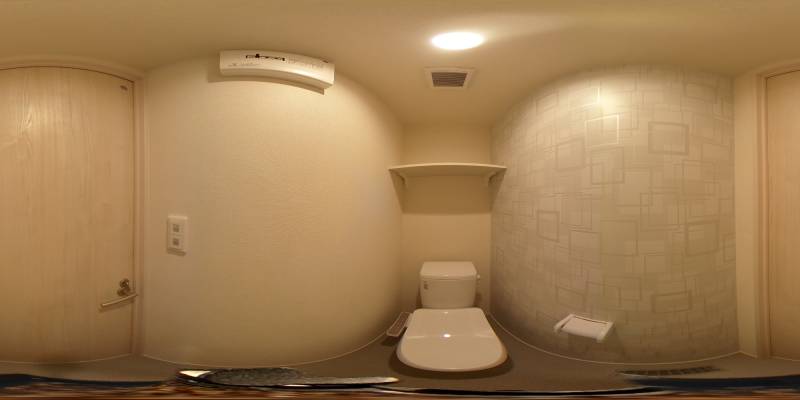 パノラマ画像トイレ