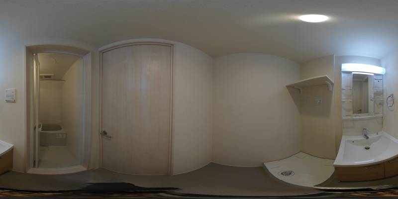 パノラマ画像洗面所