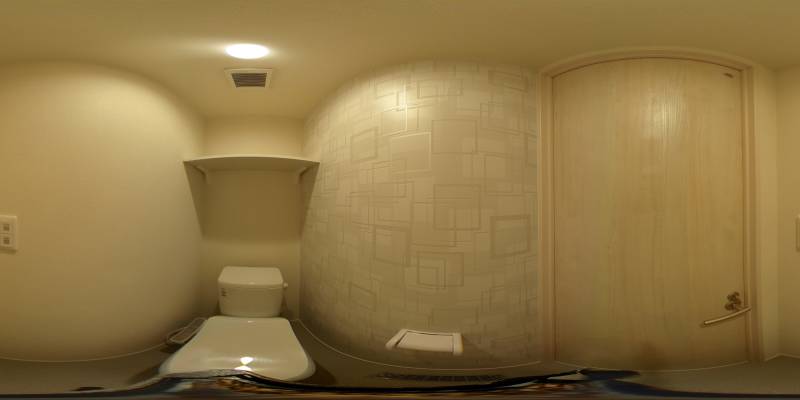 パノラマ画像トイレ