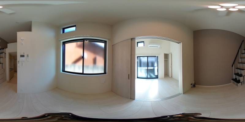 パノラマ画像リビング