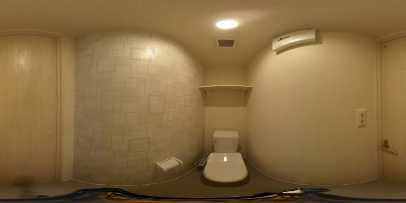パノラマ画像トイレ