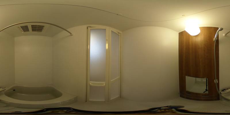 パノラマ画像バスルーム