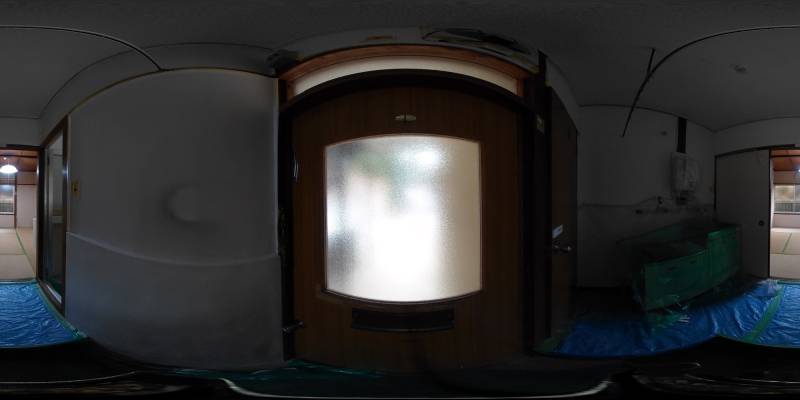 パノラマ画像玄関