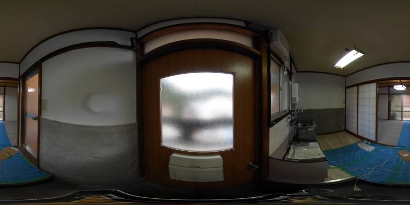 パノラマ画像玄関