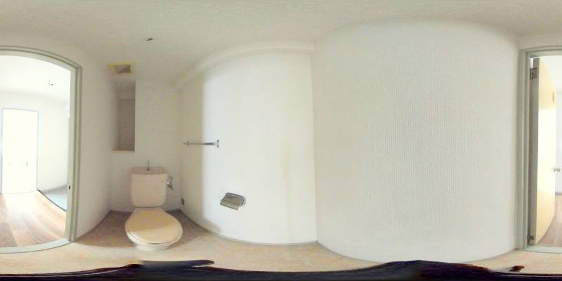 パノラマ画像トイレ