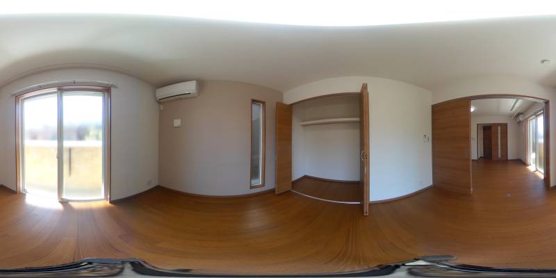 パノラマ画像洋室