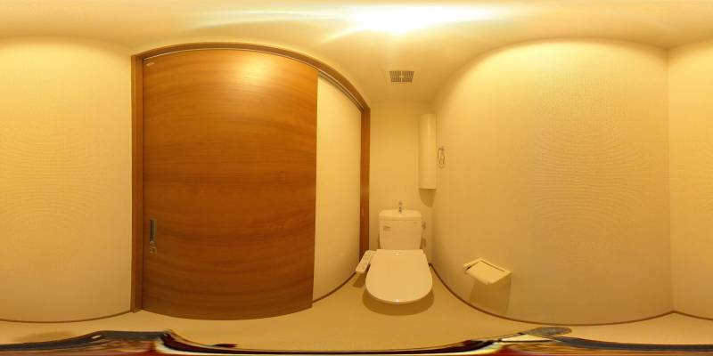 パノラマ画像トイレ