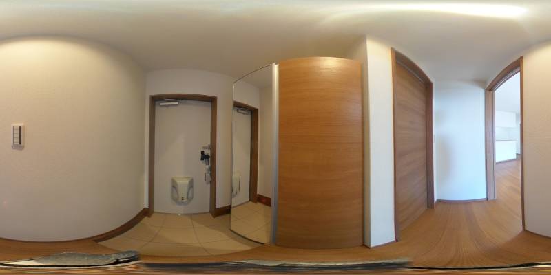 パノラマ画像玄関