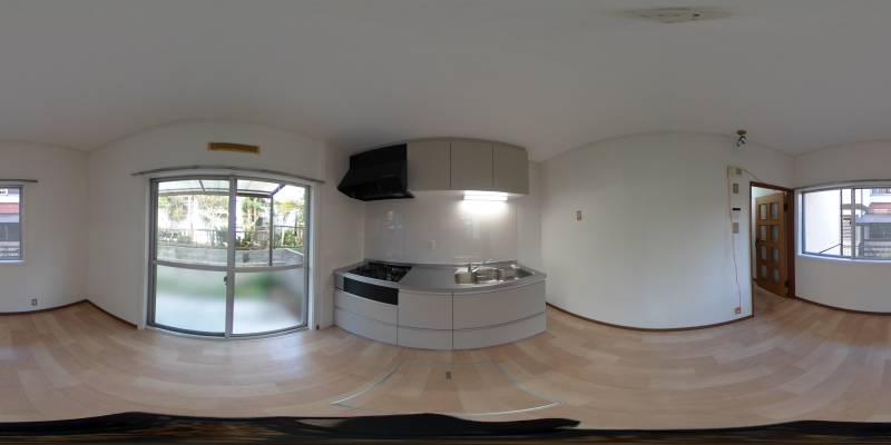 パノラマ画像ダイニング