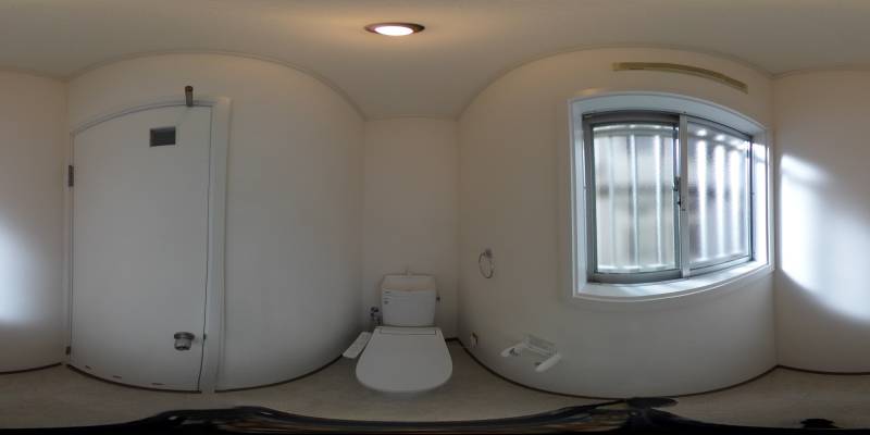 パノラマ画像トイレ