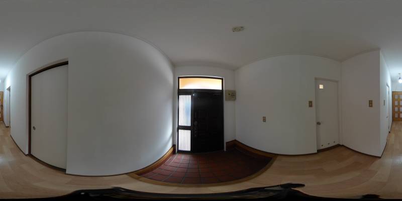 パノラマ画像玄関