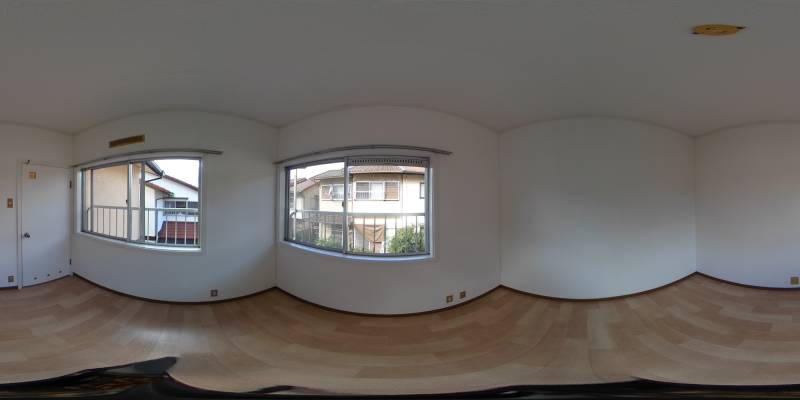 パノラマ画像洋室