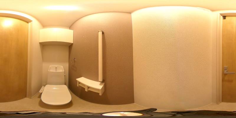 パノラマ画像トイレ