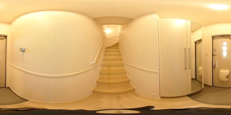 パノラマ画像玄関