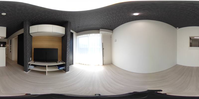 パノラマ画像洋室