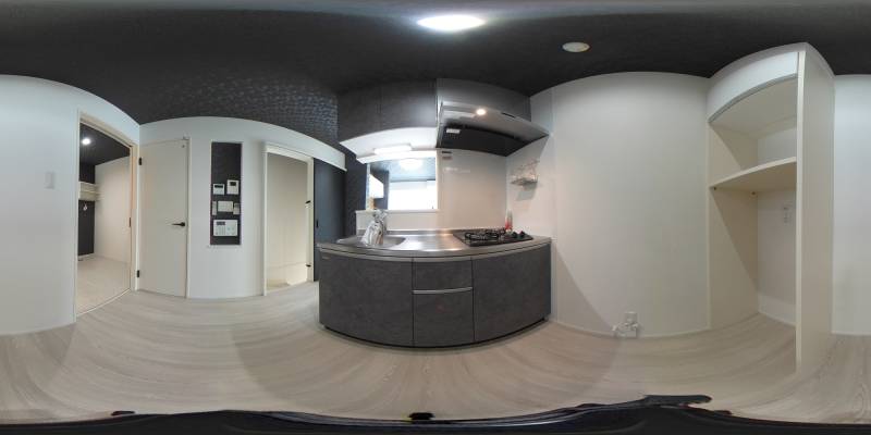 パノラマ画像キッチン