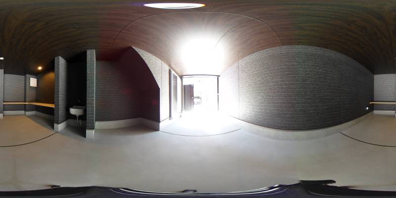 パノラマ画像駐車場