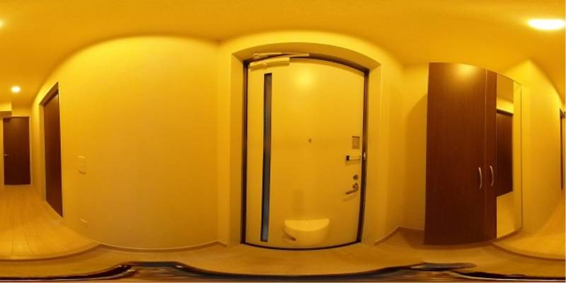 パノラマ画像玄関