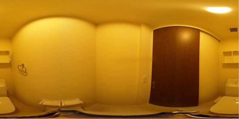 パノラマ画像トイレ