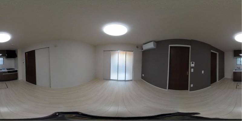 パノラマ画像リビング