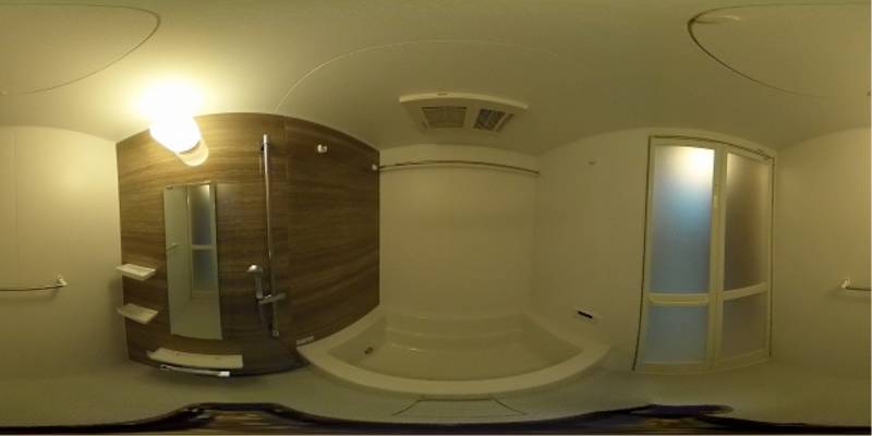 パノラマ画像バスルーム