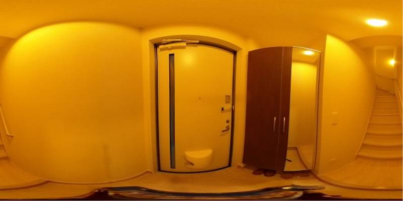 パノラマ画像玄関