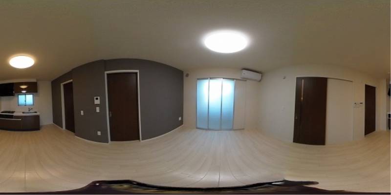 パノラマ画像リビング