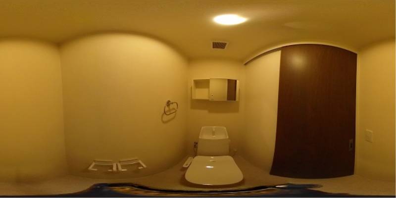 パノラマ画像トイレ