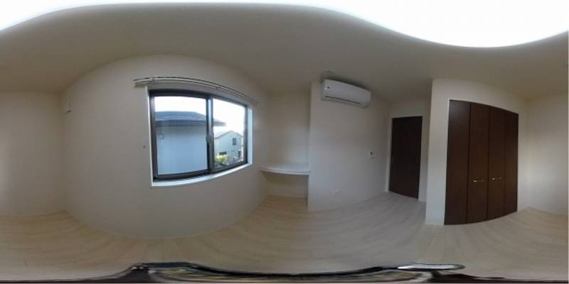 パノラマ画像洋室