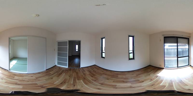 パノラマ画像洋室