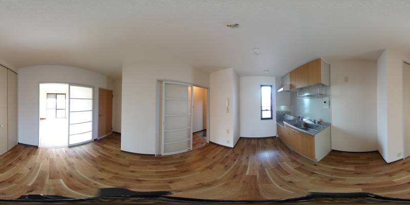 パノラマ画像リビング