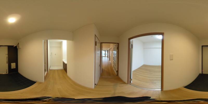 パノラマ画像玄関