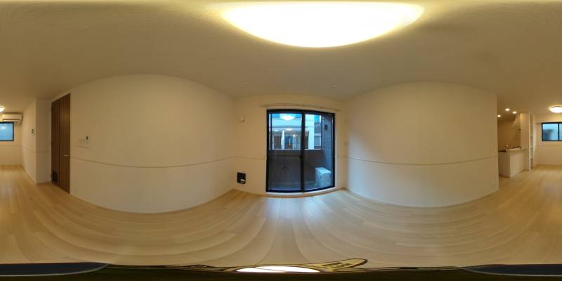 パノラマ画像リビング