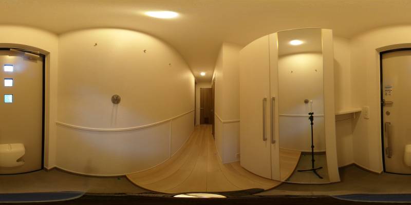 パノラマ画像玄関